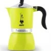Bialetti Espressokocher Fiammetta Electric Lime 3 Tassen / 8,5 Cm / 17,5 Cm