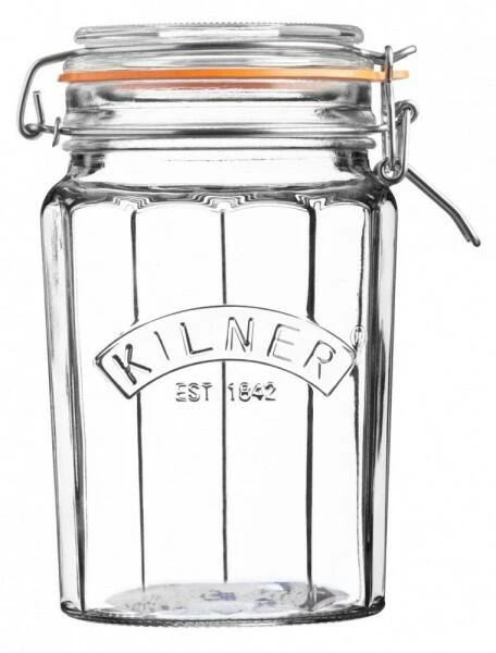 Kilner Clip Top Einmachglas, Retro-Design 0,45 Liter / 134 Mm