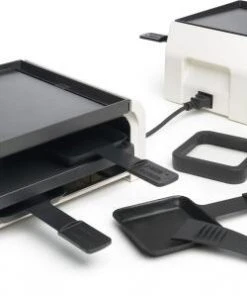 Stöckli PizzaGrill Four4, Set In Weiß