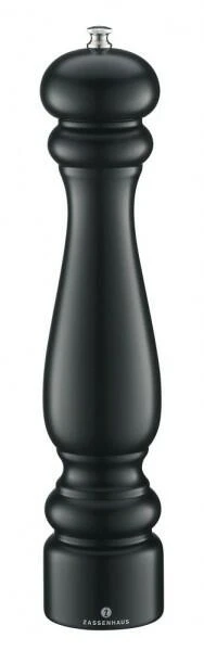 Zassenhaus Pfeffermühle Potsdam Aus Buche Schwarz Matt 30 Cm - Image 4