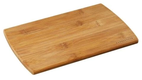 Zassenhaus Frühstücksbrett Eco Line Aus Bambus, 2er Set 22 X 15 X 1 Cm