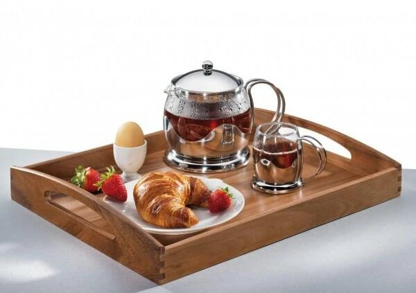 Zassenhaus Tablett Aus Akazienholz 53 X 41 X 7 Cm - Image 2