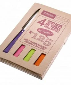 Opinel Tafelmesser-Set Esprit Pop, 4-teilig
