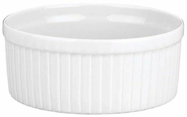 Pillivuyt Souffléform Flach Flach S/extra Volumen 190 Cl Durchmesser 208 Mm Höhe: 7,5 Cm