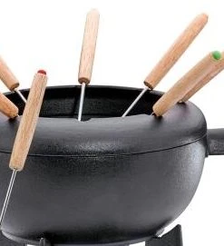 Spring Fondue-Topf Saas-Fee Aus Gusseisen