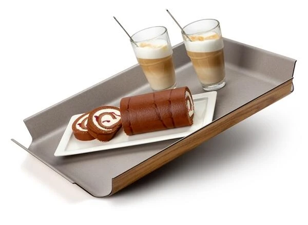 Continenta Tablett Rutschfest, Taupe Metallic 54,5 X 40 X 5 Cm - Image 2