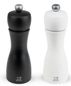 PEUGEOT Tahiti Aus Buche Weiß/schwarz Im Set 15 Cm