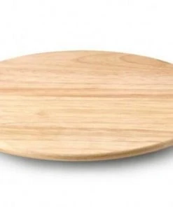 Continenta Drehplatte Aus Gummibaumholz 35 Cm / 3,5 Cm