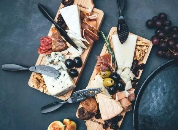 Boska Käsemesser-Set Mini Monaco+ Schwarz, 4-teilig - Image 4