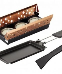 Kuhn Rikon Mini Racletteset In Kupfer