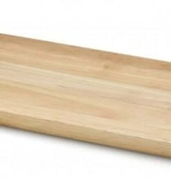 Continenta Tablett Rechteckig Aus Gummibaumholz 22 X 13 X 1,2 Cm