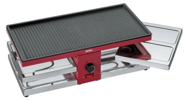 Spring Raclette8 Fun Mit Alu-Grillplatte In Rot - Image 3
