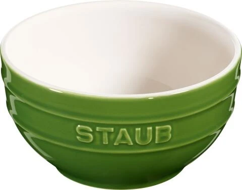 Staub Schüssel Rund In Basilikumgrün 14 Cm/ 0,7 L