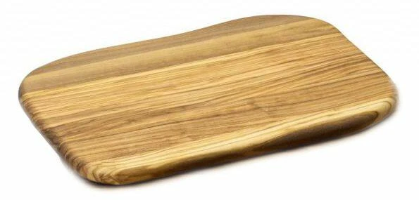 Continenta Schneidebrett Aus Olivenholz 34 X 22 X 1,6 Cm