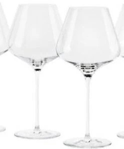 Le Creuset Burgunder Rotwein Gläser, 4er-Set