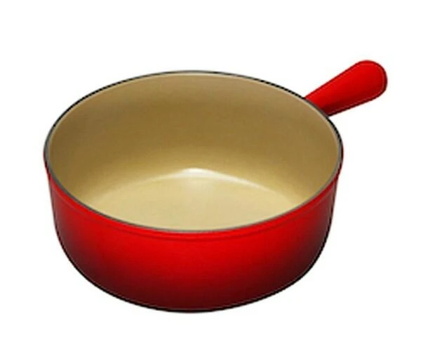 Le Creuset Caquelon Aus Gusseisen In Kirschrot 18 Cm / Ca. 1,4 Liter