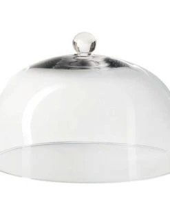 ASA Glashaube Für Tortenplatte Hoch/flach 20 Cm/17 Cm