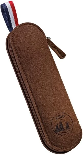 Cilio Besteckset VIAGGIO Braun, 3-tlg. - Image 3