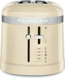 KitchenAid Design 4-Scheiben Langschlitztoaster In Creme