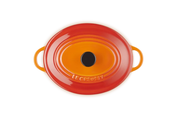 Le Creuset Mini Cocotte Oval In Ofenrot - Image 3