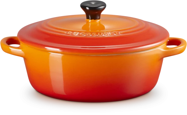Le Creuset Mini Cocotte Oval In Ofenrot