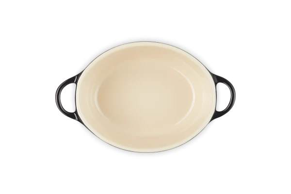 Le Creuset Mini Cocotte Oval In Schwarz - Image 2