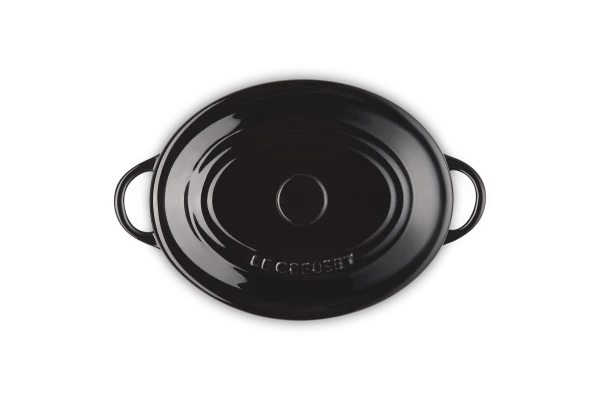 Le Creuset Mini Cocotte Oval In Schwarz - Image 5