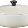 Le Creuset Mini Cocotte Oval In Meringue