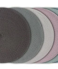 Continenta Geschirrunterlage Rund Hellgrau