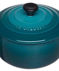 Le Creuset Mini Cocotte In Deep Teal