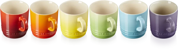 Le Creuset Becher 6er-Set 200 Ml, Regenbogen - Image 2