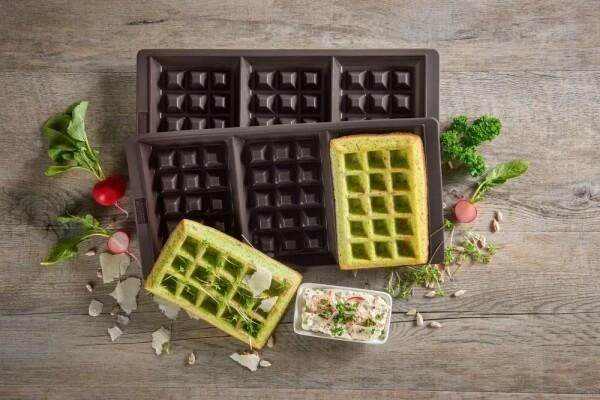 Lurch Flexiform Waffel Aus Silikon, 2er Set - Image 3