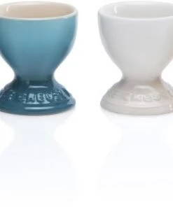 Le Creuset Eierbecher Im 4er-Set Mit Standfuß, Riviera