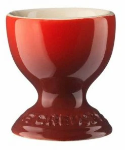 Le Creuset Eierbecher Mit Standfuß In Kirschrot