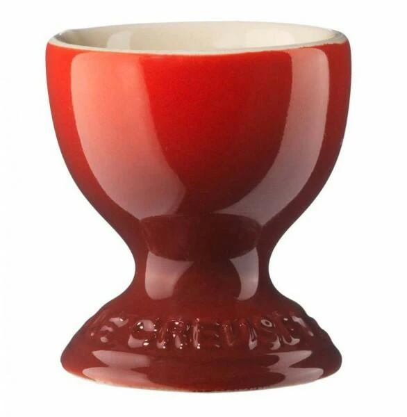 Le Creuset Eierbecher Mit Standfuß In Kirschrot