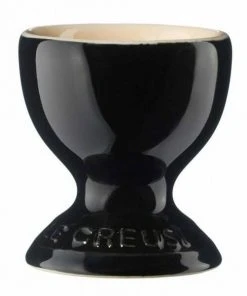Le Creuset Eierbecher Mit Standfuß In Schwarz