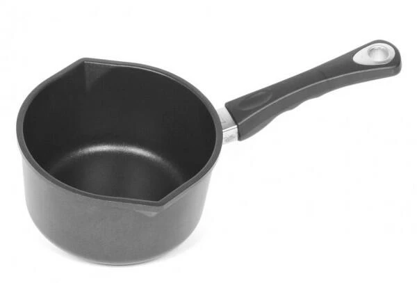 AMT Gastroguss AMT Milch- Und Saucentopf Aus Aluguss 16 Cm (mit 2 Ausgießern)
