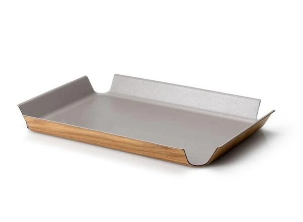 Continenta Tablett Rutschfest, Taupe Metallic 54,5 X 40 X 5 Cm