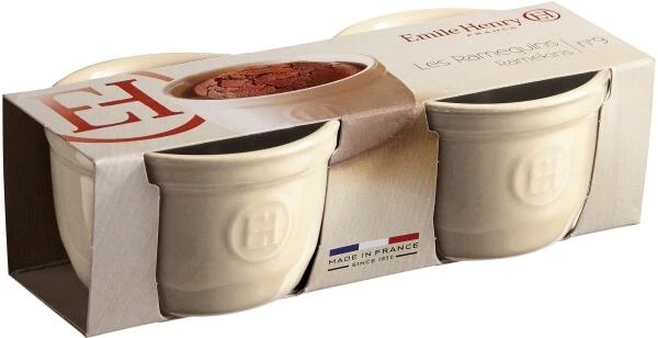 Emile Henry Töpfchen Nr. 9 In Ton, 2er Set - Image 2