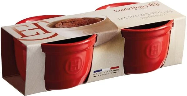 Emile Henry Töpfchen Nr. 9 In Granatapfel, 2er Set - Image 2