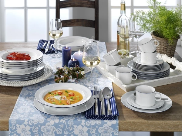 Friesland Porzellan Friesland Speiseteller Eckig JEVERLAND 21,5 X 21,5 - Image 5