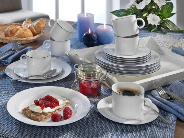 Friesland Porzellan Friesland Untertasse JEVERLAND 13 Cm - Image 5