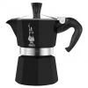 Bialetti Espressokocher Moka Express Black 3 Tassen
