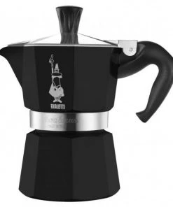 Bialetti Espressokocher Moka Express Black 1 Tasse