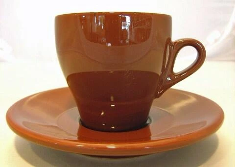 Nuova Point Ital. Cappuccinotasse Milano In Braun