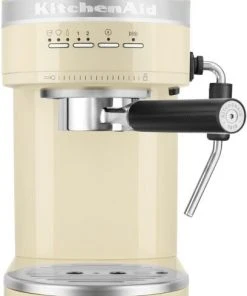 KitchenAid Halbautomatische Espressomaschine ARTISAN In Creme