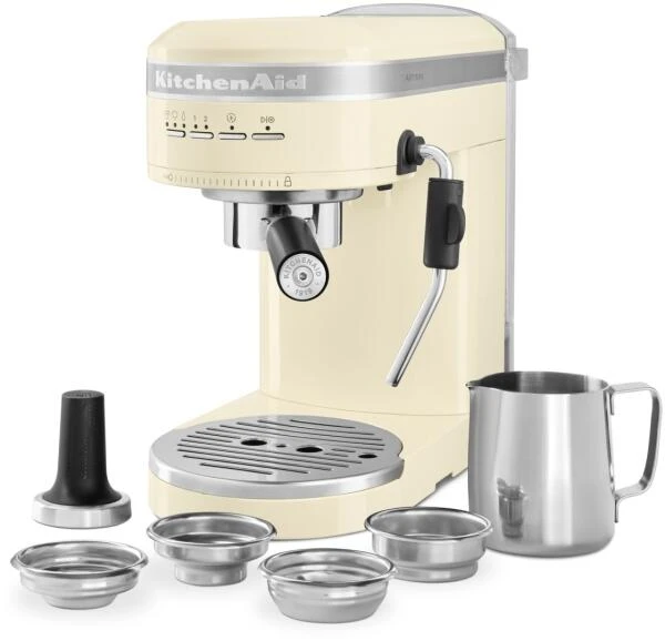 KitchenAid Halbautomatische Espressomaschine ARTISAN In Creme - Image 5
