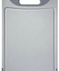 Silit Schneidebrett In Anthrazit/grau 38 X 25 Cm
