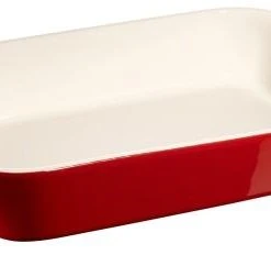 Staub Auflaufform Aus Keramik In Kirschrot 40 Cm / 34 X 24 X 7,6 Cm / Ca. 4,5 L