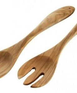 Cilio Salatbesteck Exklusiv Olivenholz